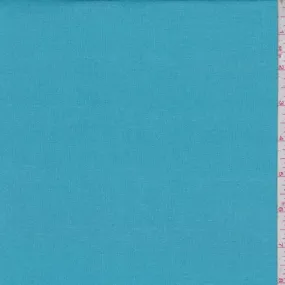 1 5/8 YD PC-Metallic Turquoise Slinky Knit Fabric