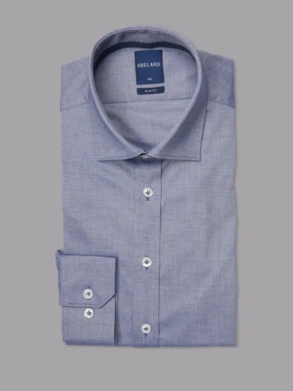 Abelard Ravello Oxford Classic Fit Navy Shirt