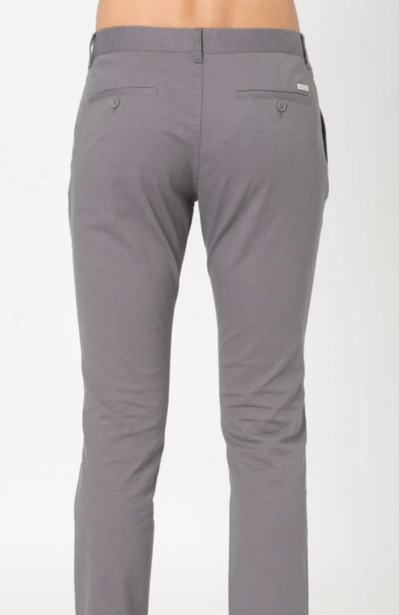 armani exchange grey chino trouser