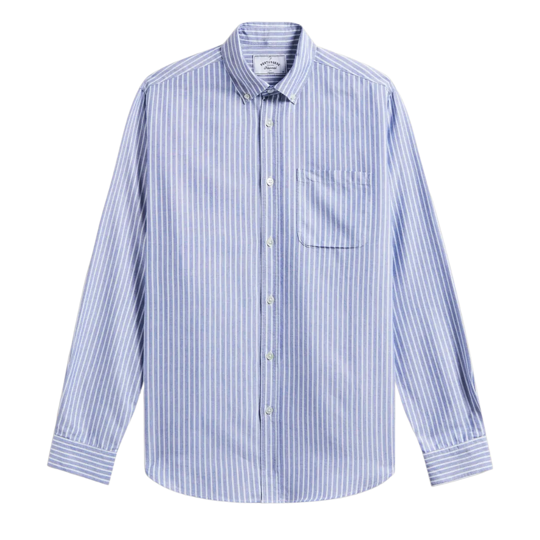 Belavista Stripe Oxford - Blue