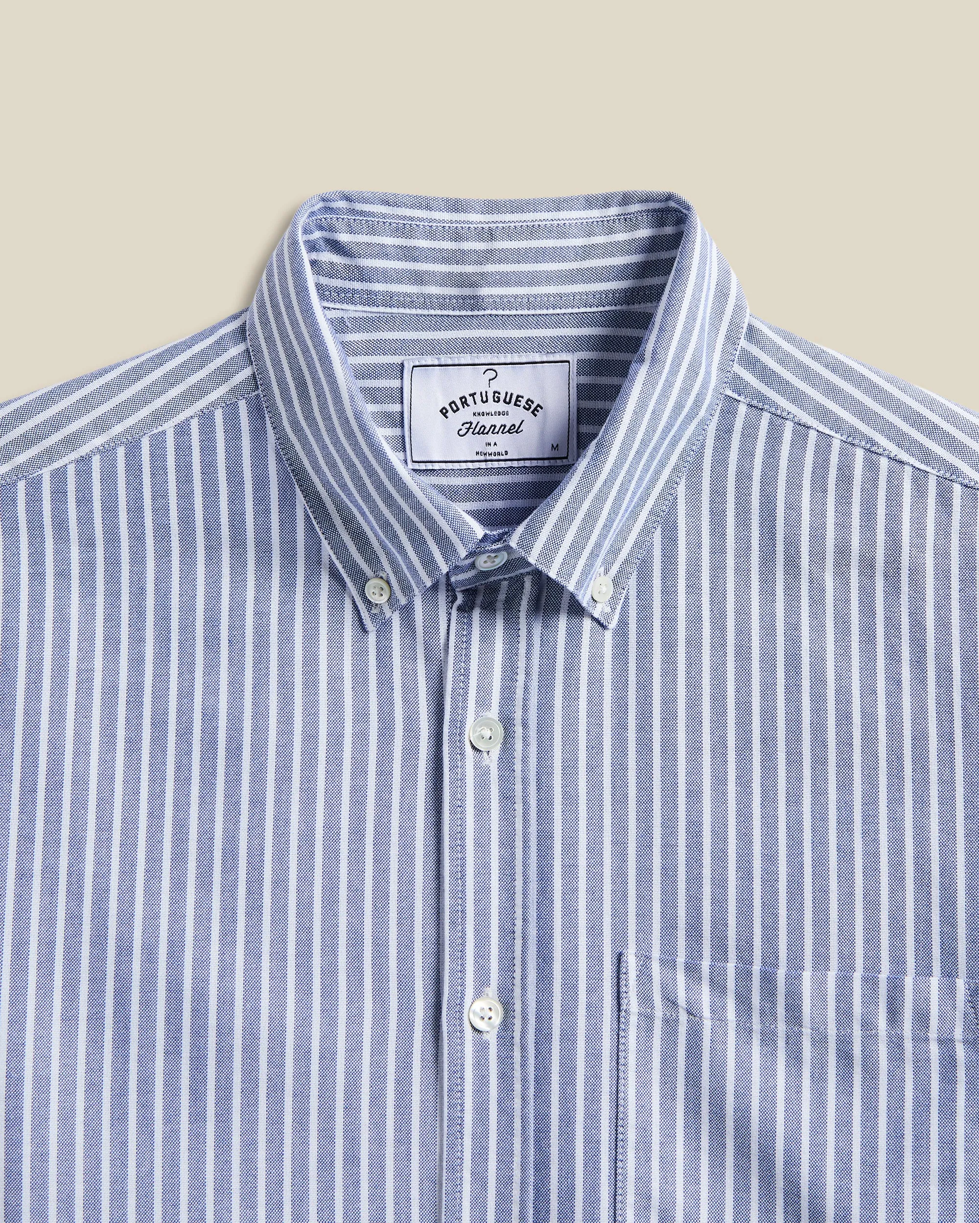 Belavista Stripe Oxford - Blue