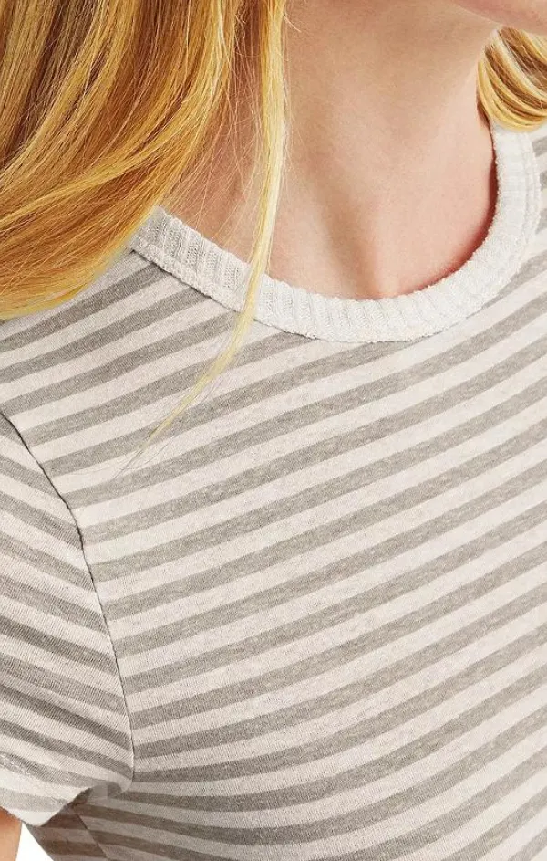 Candice Stripe Crew Tee