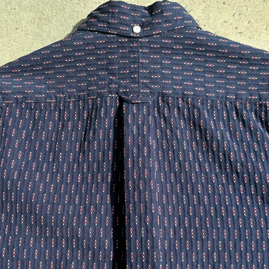 Classic Button Down - Deadstock Japanese Dobby Navy