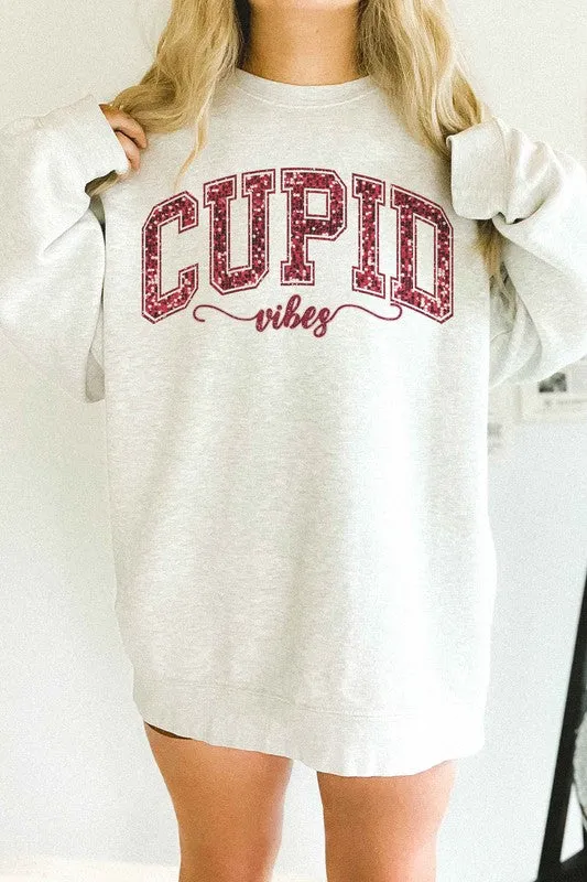 CUPID VIBES OVERSIZED SWEATSHIRT