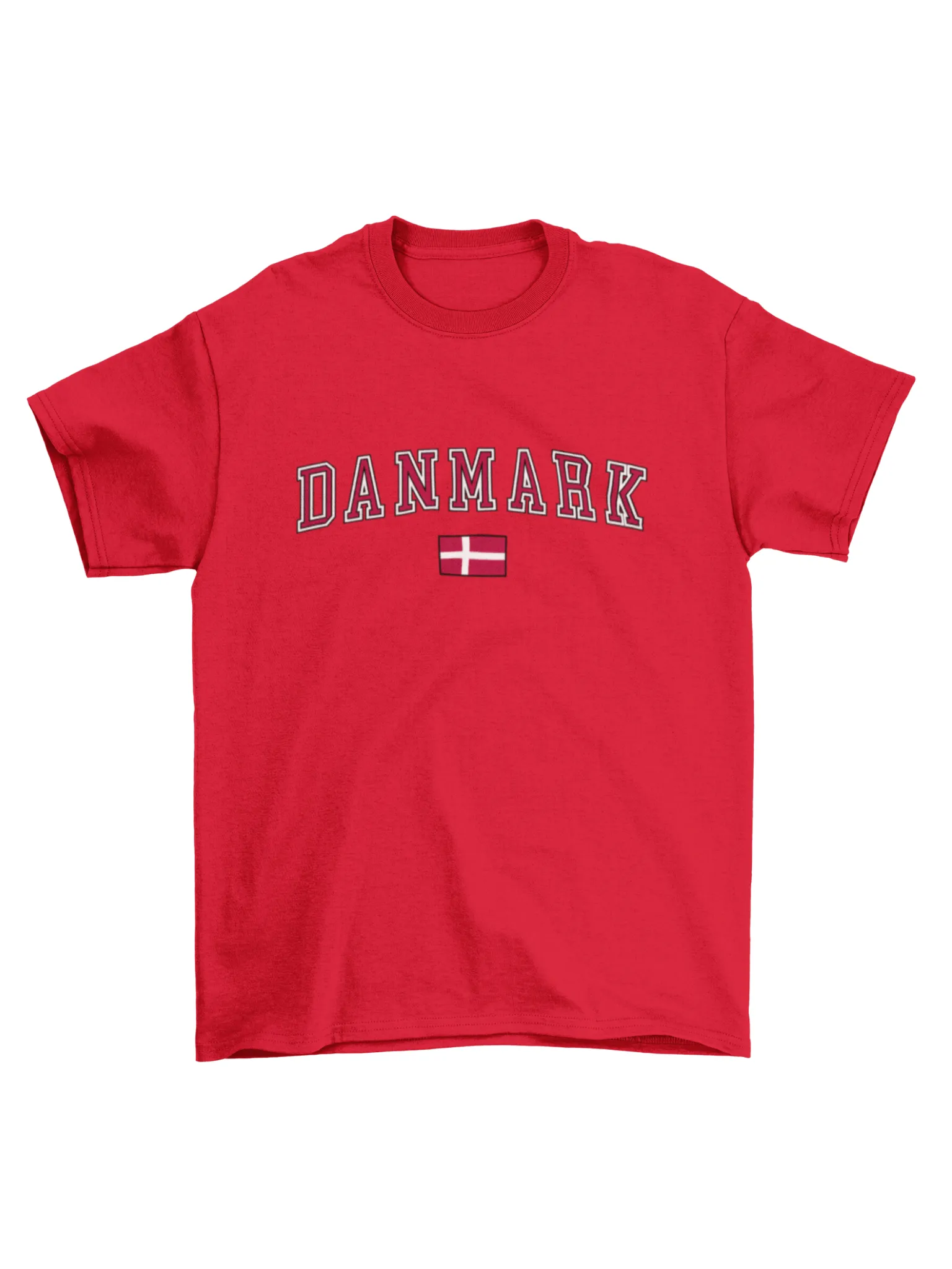 DANMARK BABY TEE - RØD