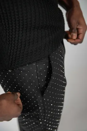 Diamond Pants-Black