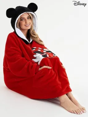 Disney Women's Hoodies, Oversized Blanket Hoodie, Minnie and Mickey Gifts