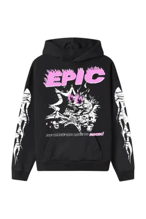 EPIC Black Hoodie 'Starstruck'