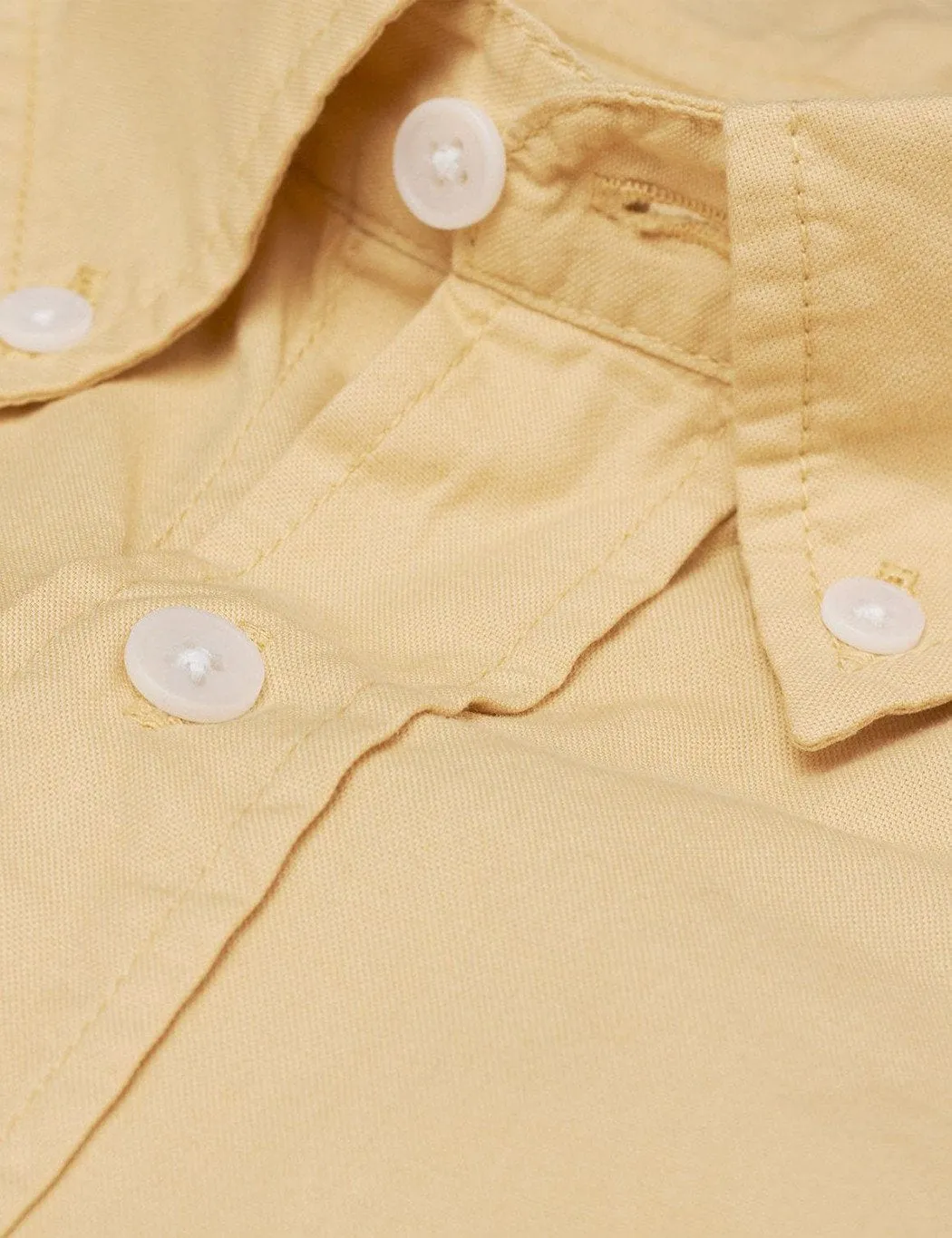 Gant Rugger Organic Oxford Shirt - Daisy Yellow