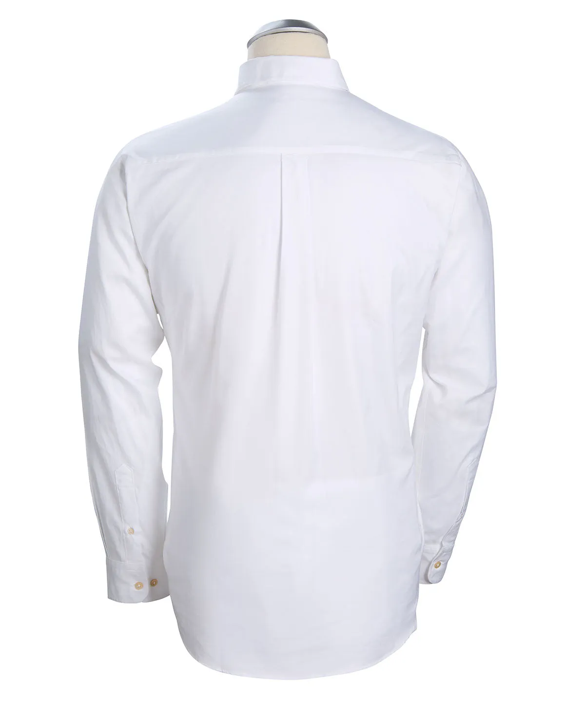 Heritage Italian-Made 100% Royal Oxford Cotton Solid Sport Shirt