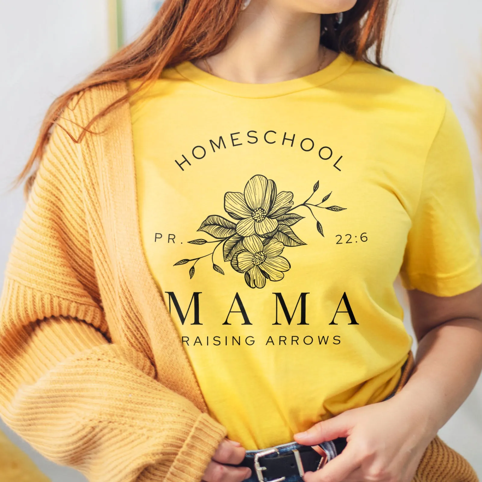 Homeschool Mama Raising Arrows Tee