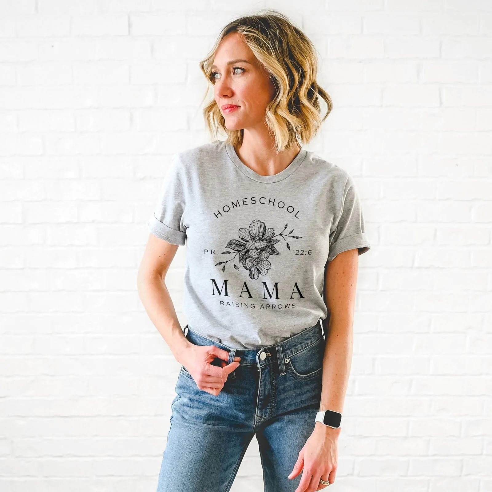 Homeschool Mama Raising Arrows Tee