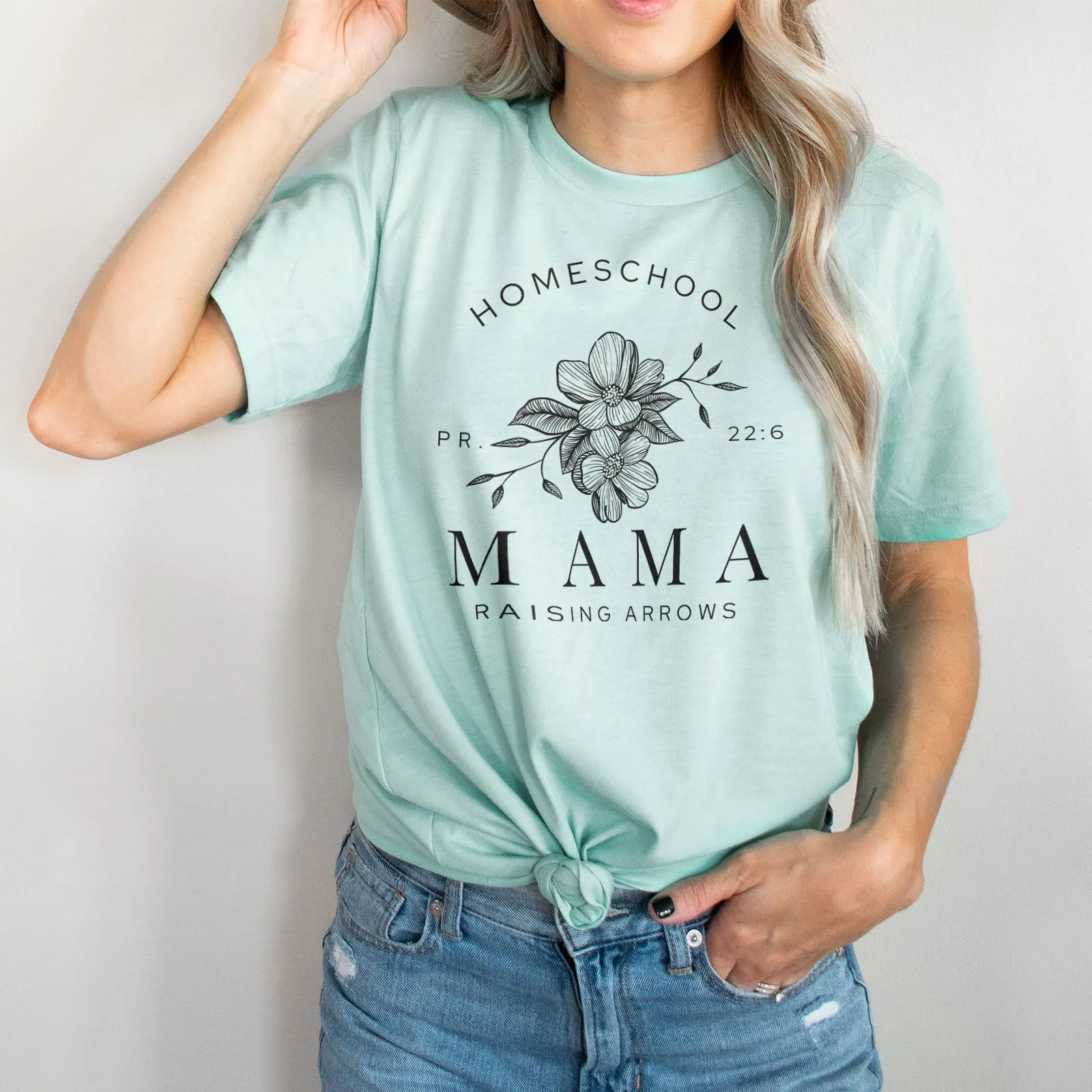 Homeschool Mama Raising Arrows Tee