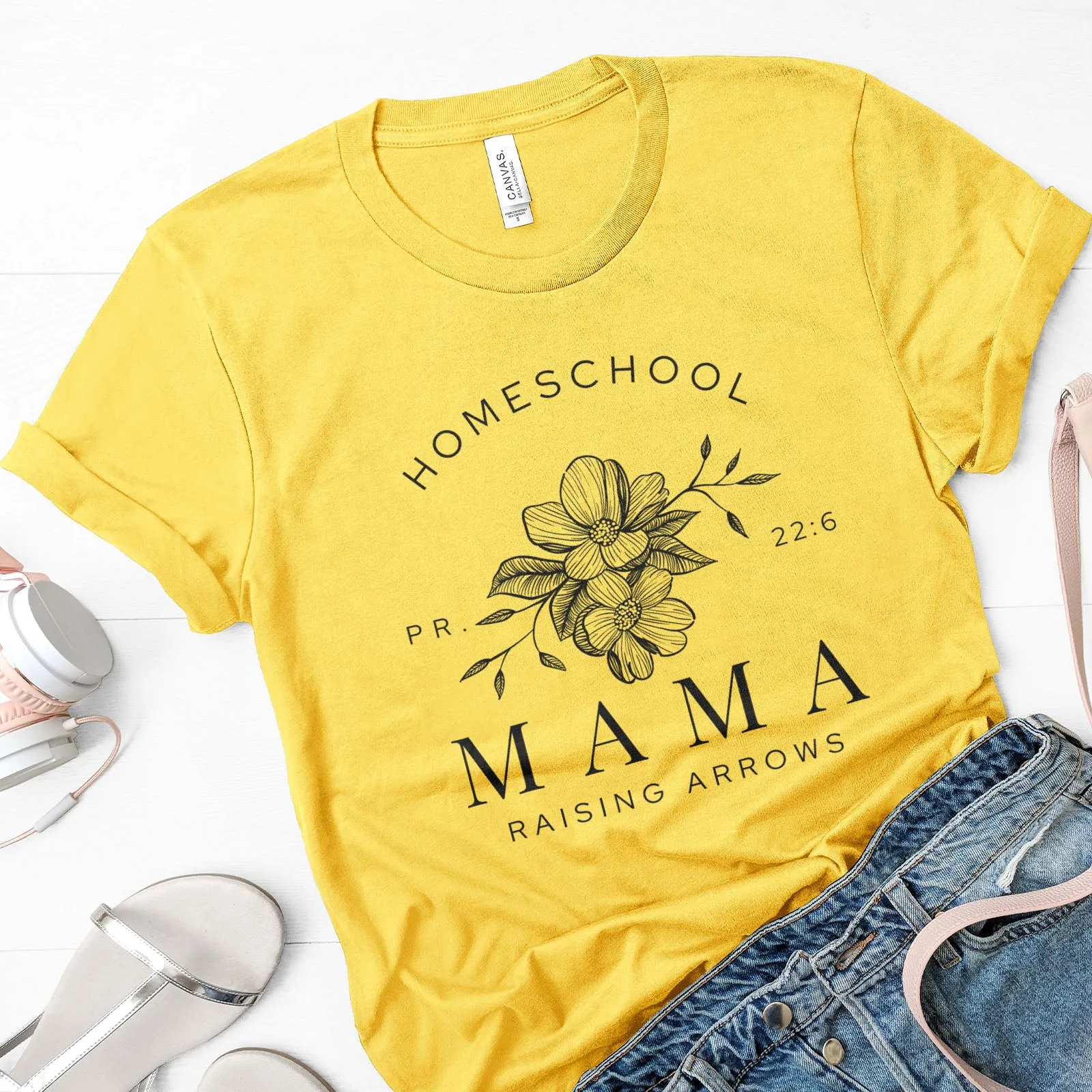 Homeschool Mama Raising Arrows Tee