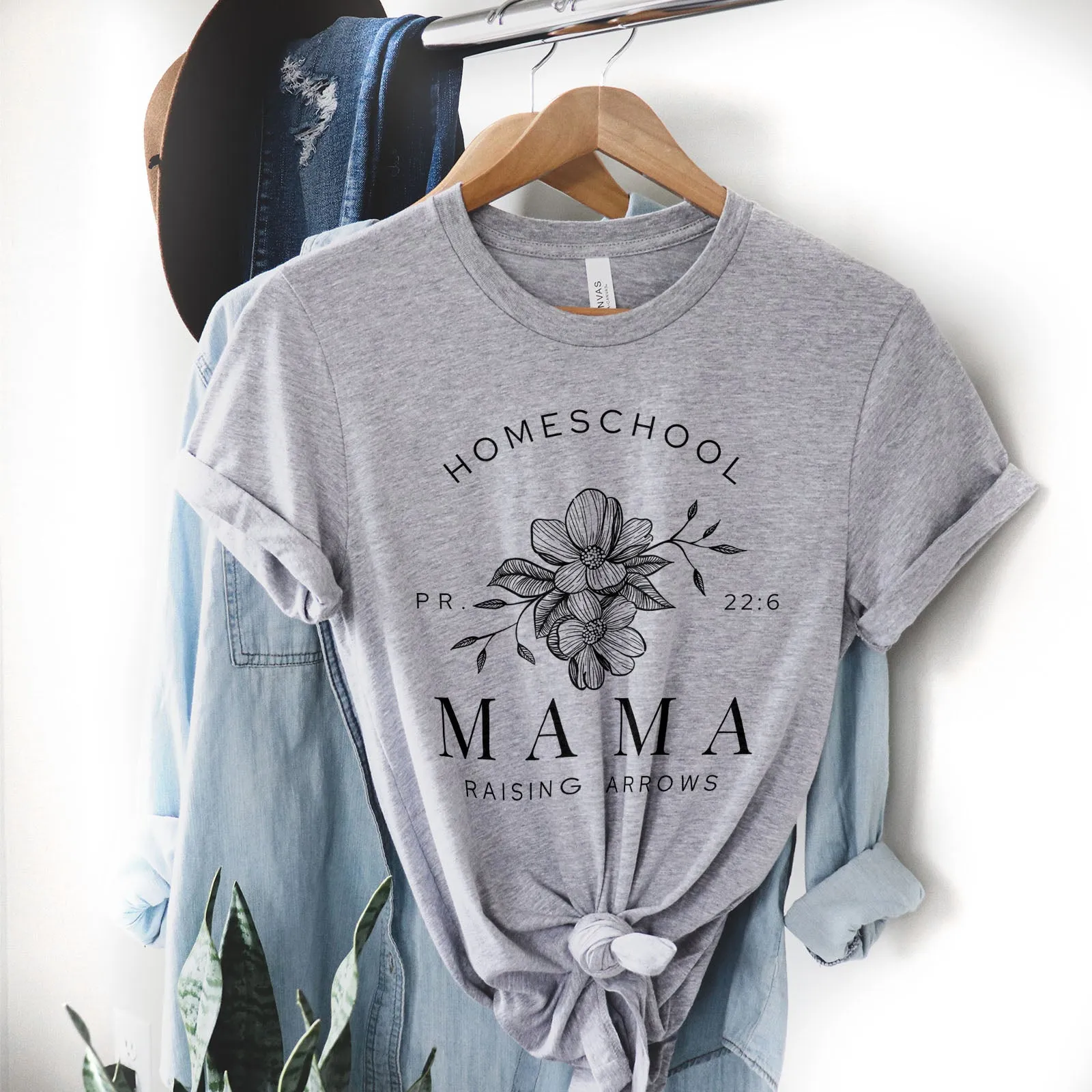 Homeschool Mama Raising Arrows Tee