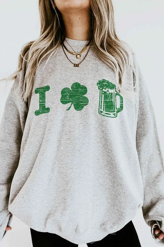 IRISH ST PATRICKS OVERSIZED SWEATSHIRT