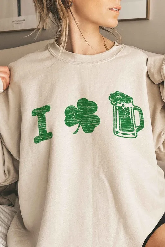 IRISH ST PATRICKS OVERSIZED SWEATSHIRT