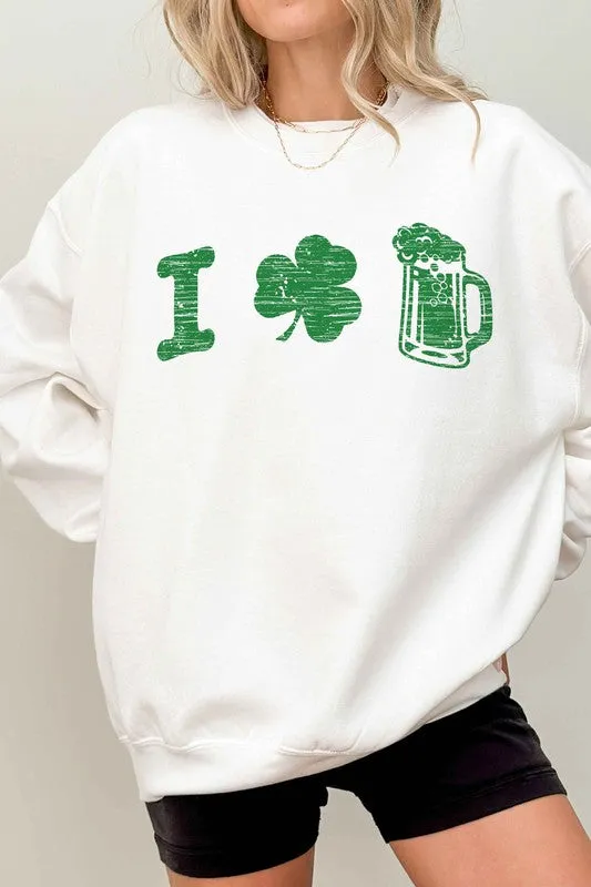 IRISH ST PATRICKS OVERSIZED SWEATSHIRT