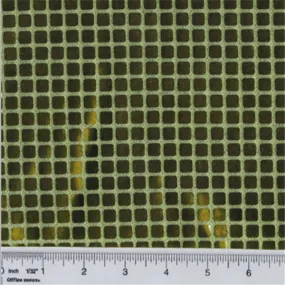 Lime Square Sequin Bolt Fabric