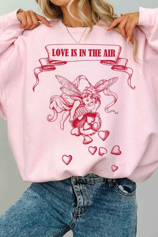 LOVE IS IN THE AIR OVERSIZED SWEATSHIRT