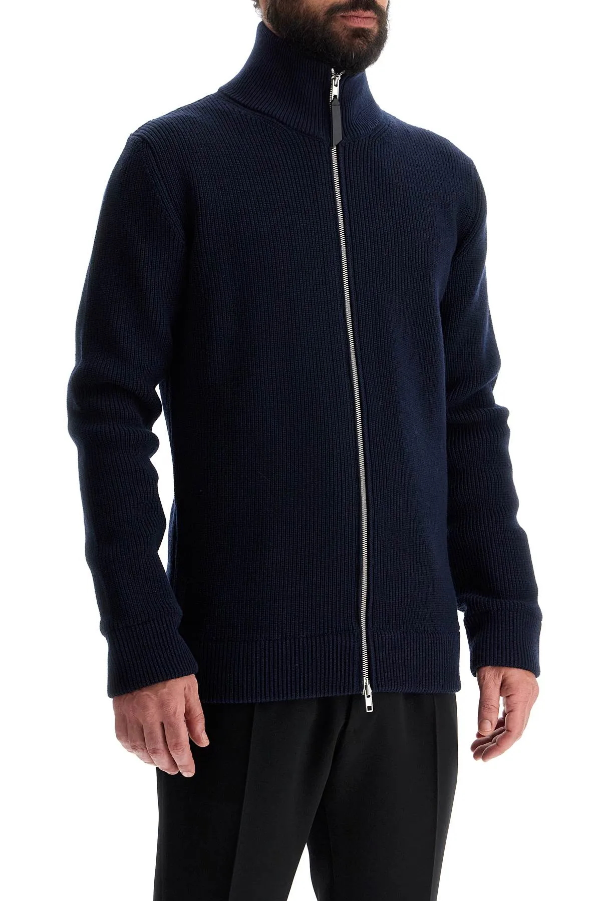 Maison Margiela Zip-Up Cardigan With