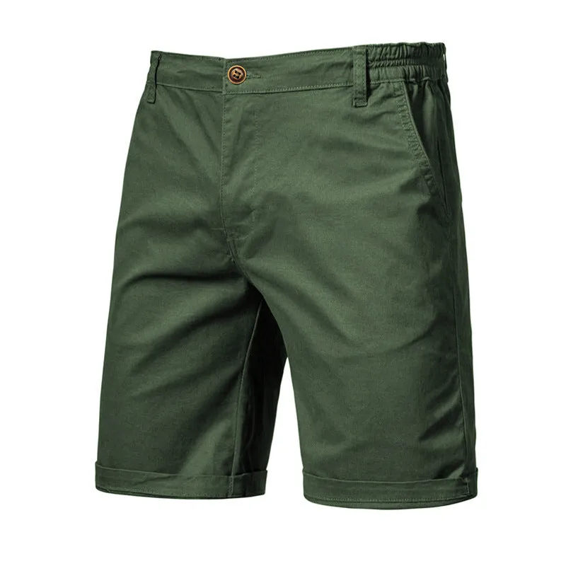 Men's Summer Cotton Classic Casual Beach Shorts | 019