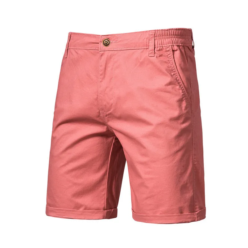 Men's Summer Cotton Classic Casual Beach Shorts | 019