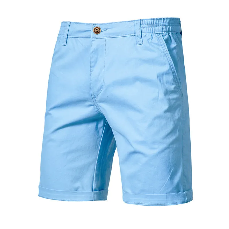 Men's Summer Cotton Classic Casual Beach Shorts | 019