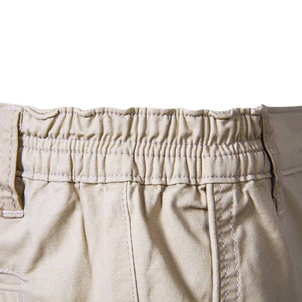 Men's Summer Cotton Classic Casual Beach Shorts | 019