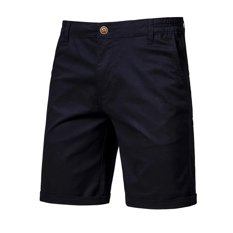 Men's Summer Cotton Classic Casual Beach Shorts | 019