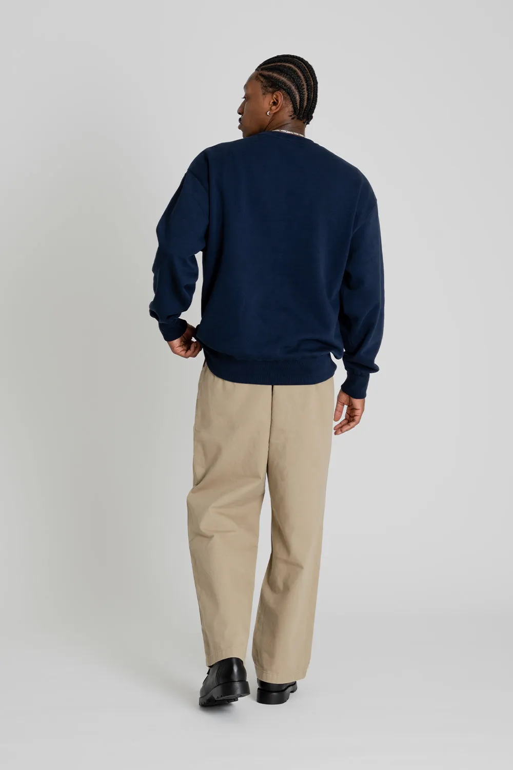 One Tuck Chino Pants - Beige