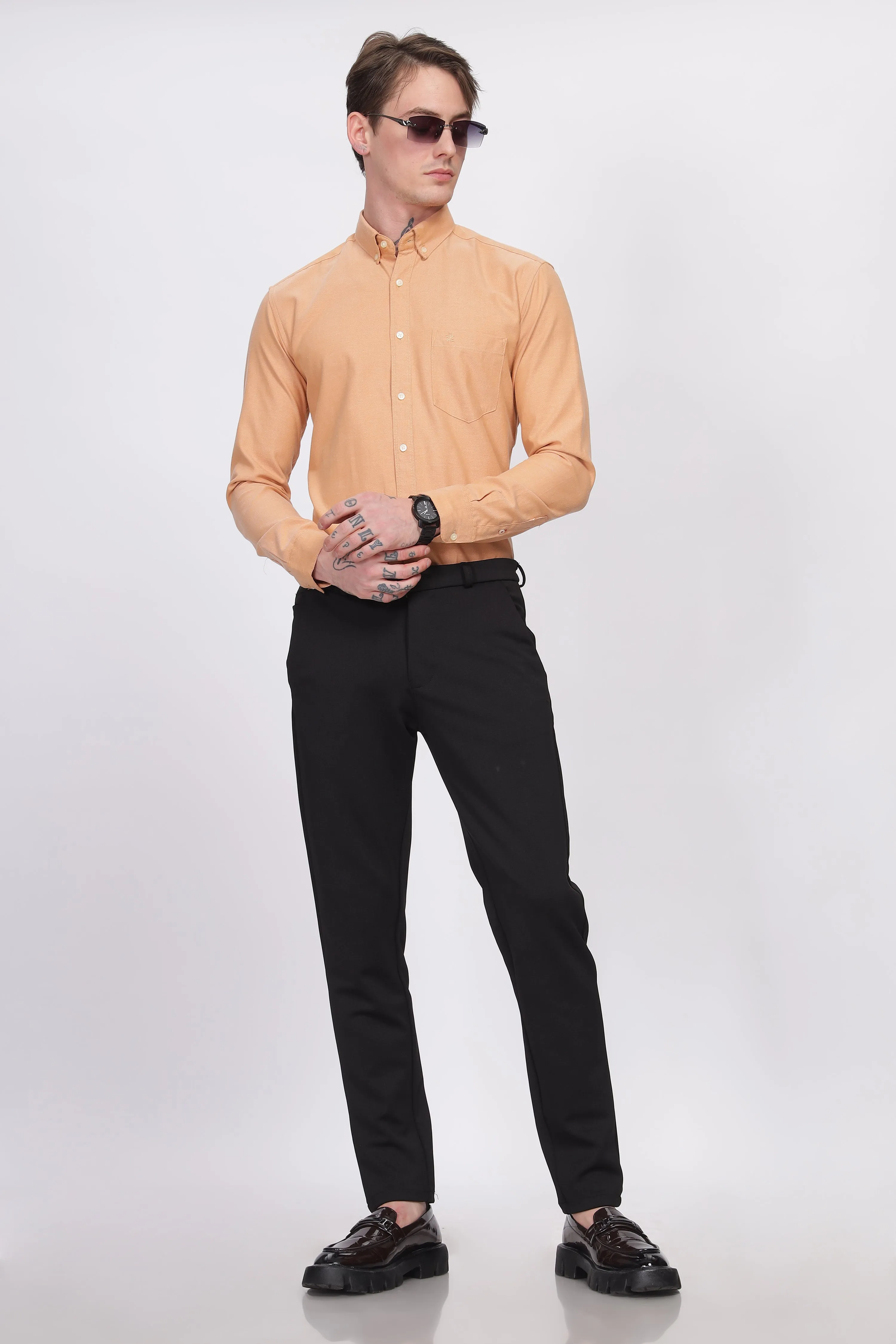 Oxford Formal Yellow Shirt