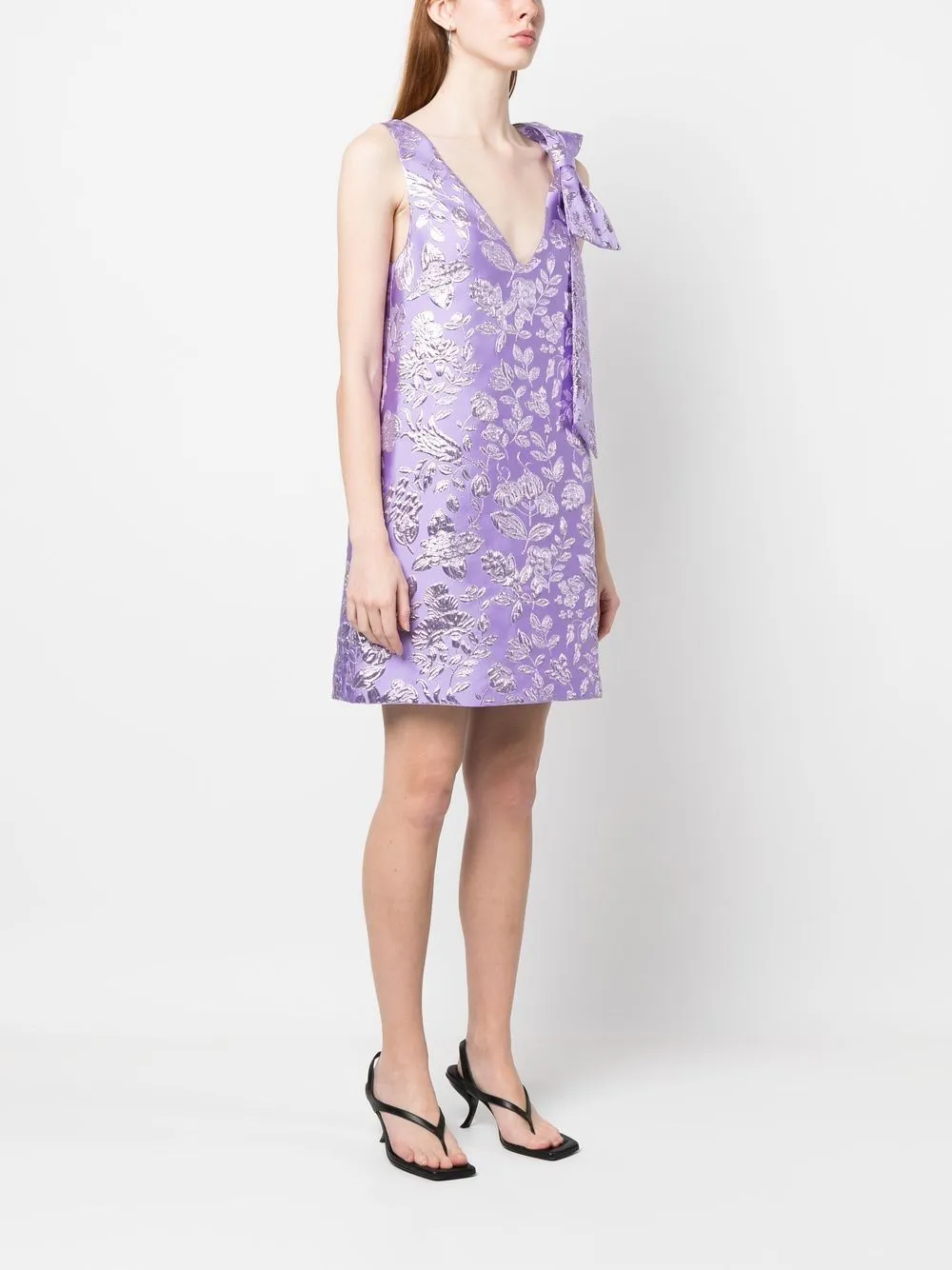 Parosh Dresses Lilac