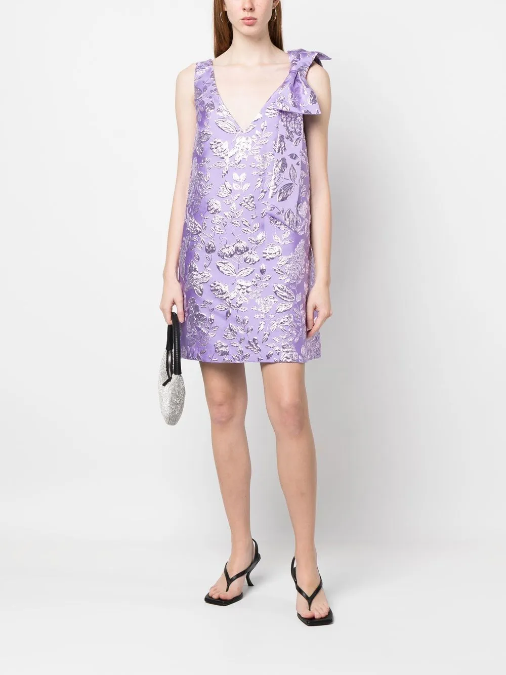 Parosh Dresses Lilac