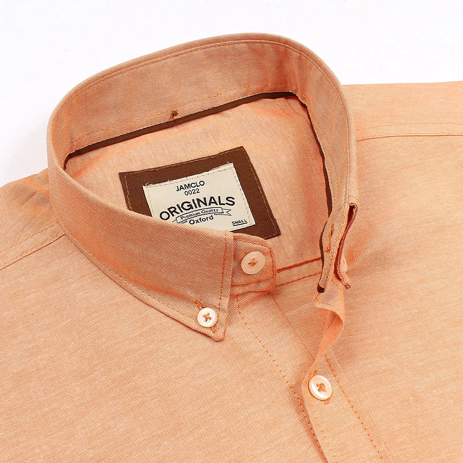 Peach Oxford Shirt