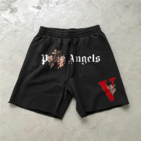 Personalized Angel Print Casual Shorts