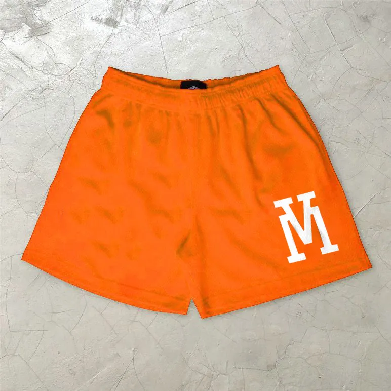 Personalized casual sports printed shorts men