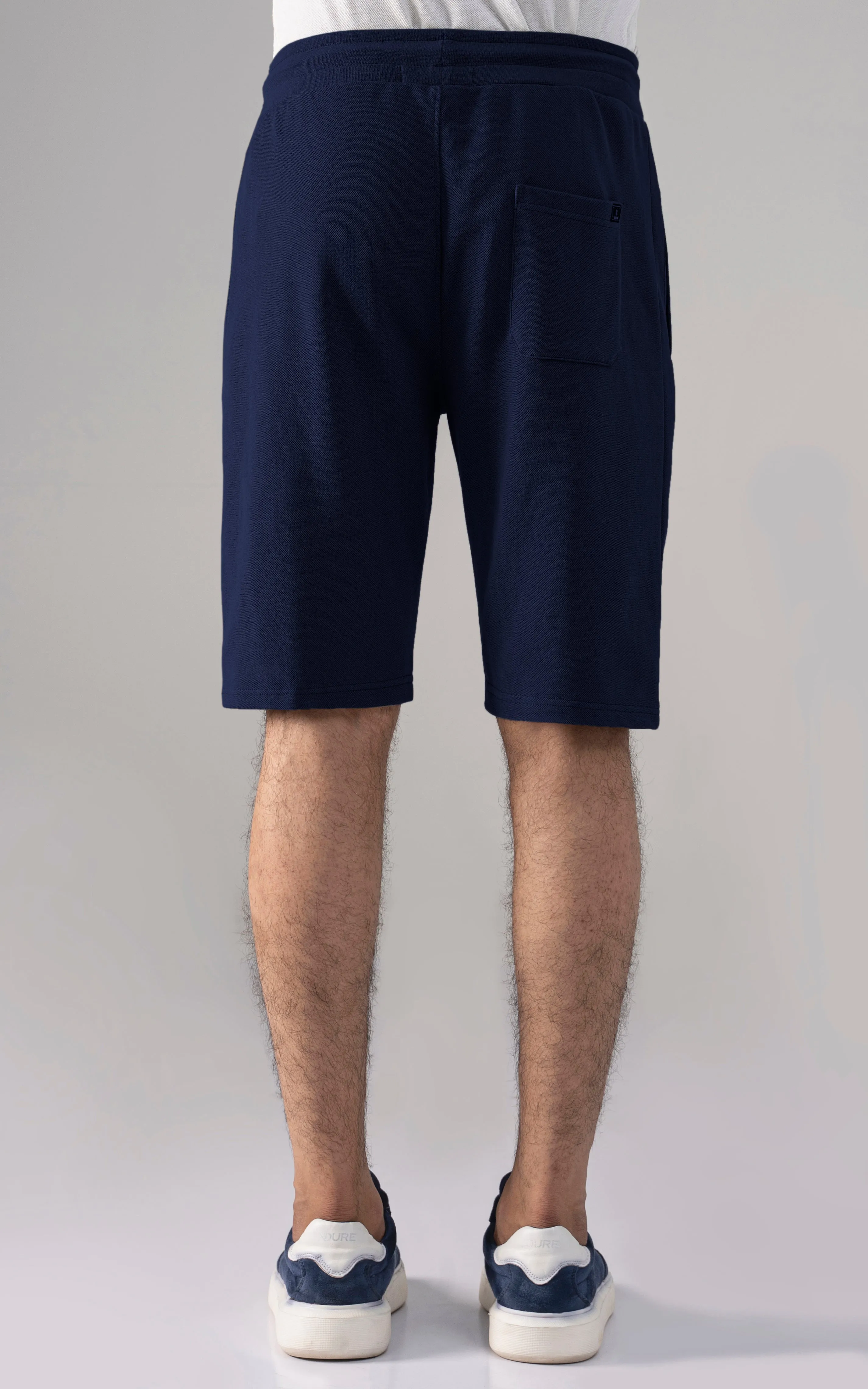 PIQUE TERRY SHORTS NAVY