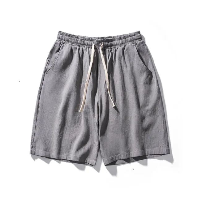 Privathinker Cotton Line Shorts Men Classic Basic Shorts Summer Thin Fabric Cool Shorts Casual Shorts Pants Men's Clothing