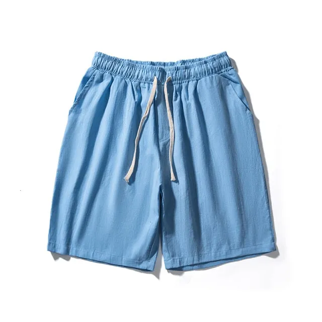 Privathinker Cotton Line Shorts Men Classic Basic Shorts Summer Thin Fabric Cool Shorts Casual Shorts Pants Men's Clothing