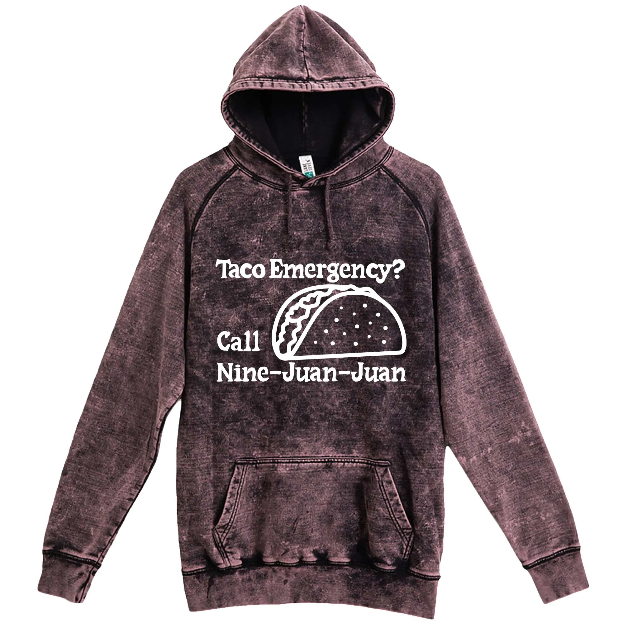 "Taco Emergency Call Nine-Juan-Juan" hoodie