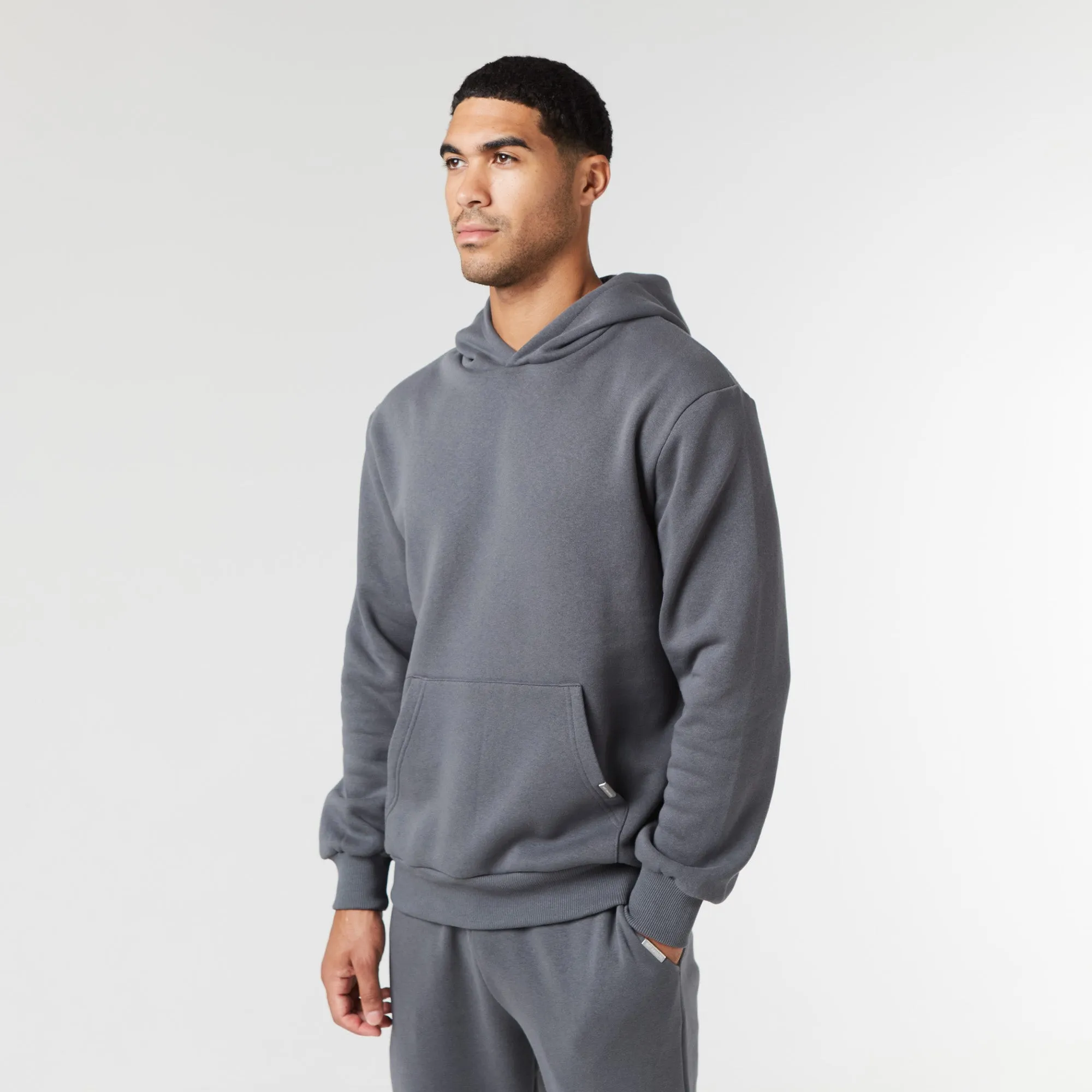 Relaxed Fit Hoodie | Graphite