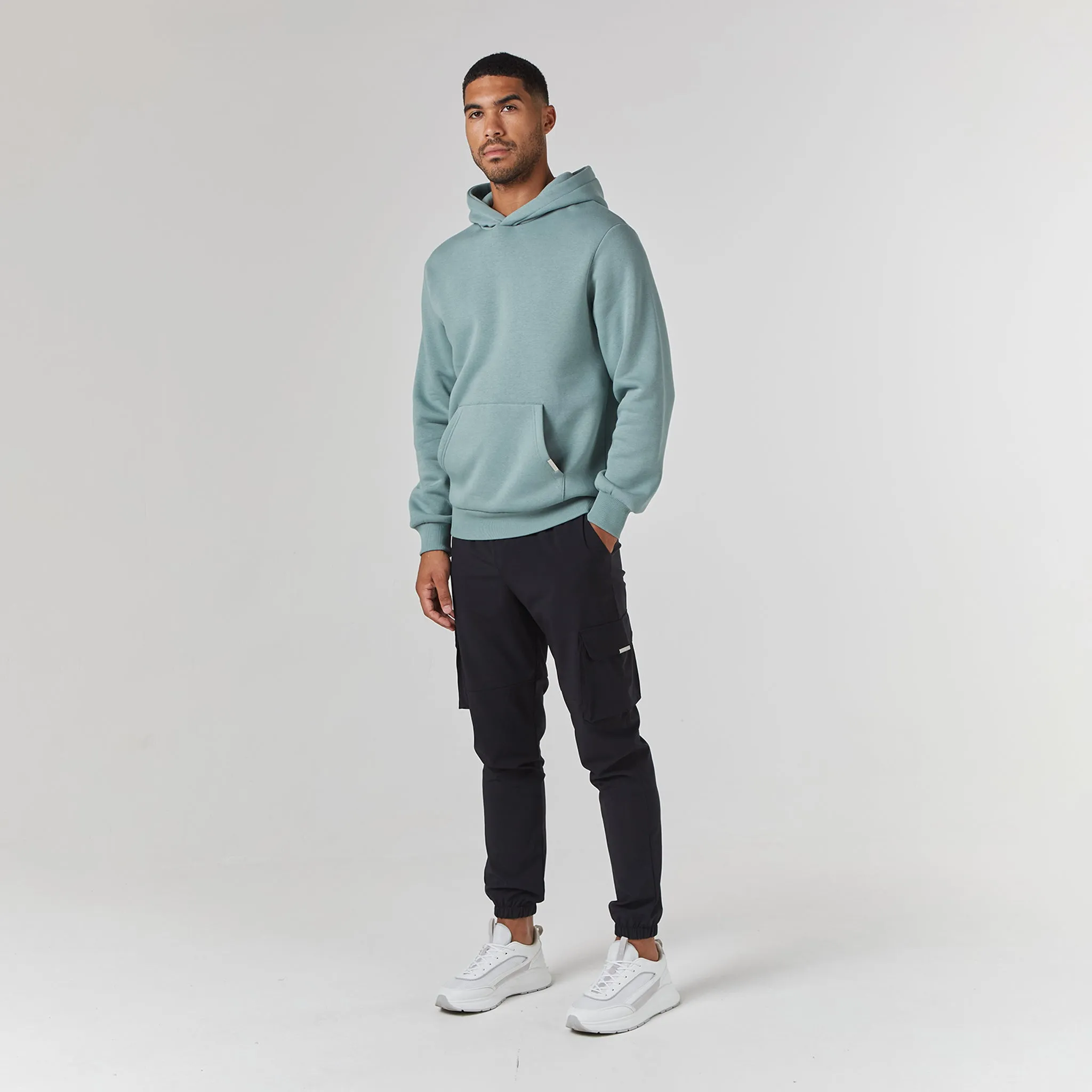 Relaxed Fit Hoodie | Sage