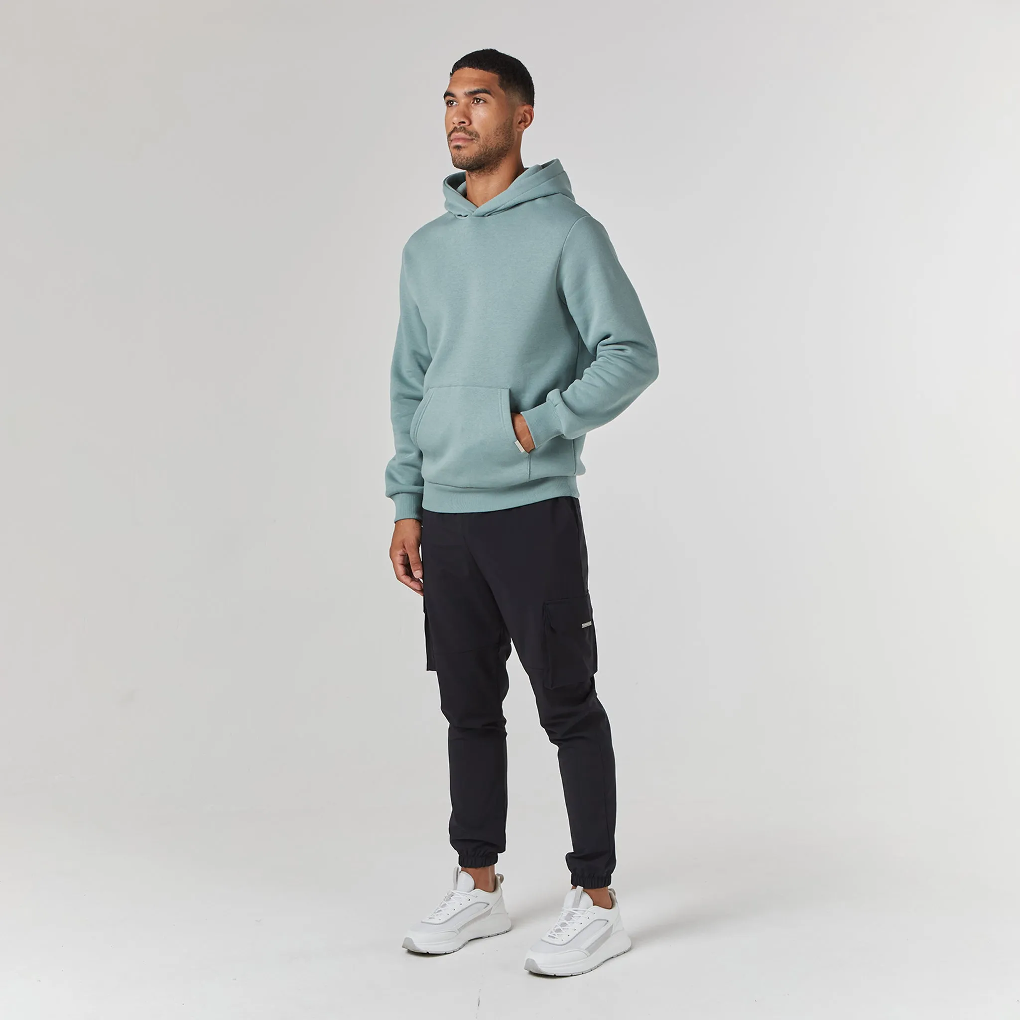 Relaxed Fit Hoodie | Sage