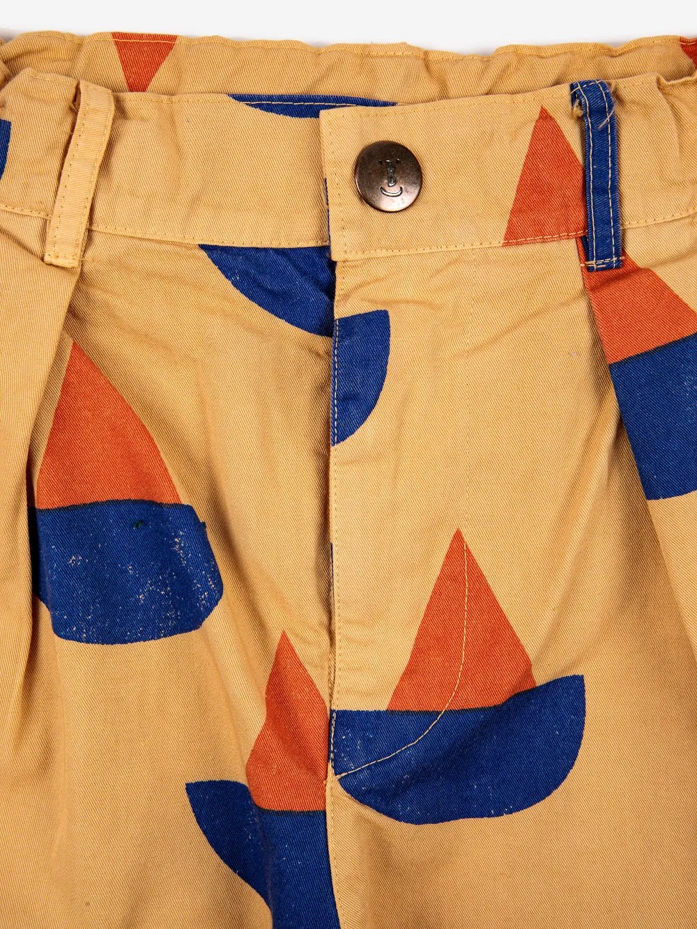 Sail Boat All Over Chino Pants by Bobo Choses