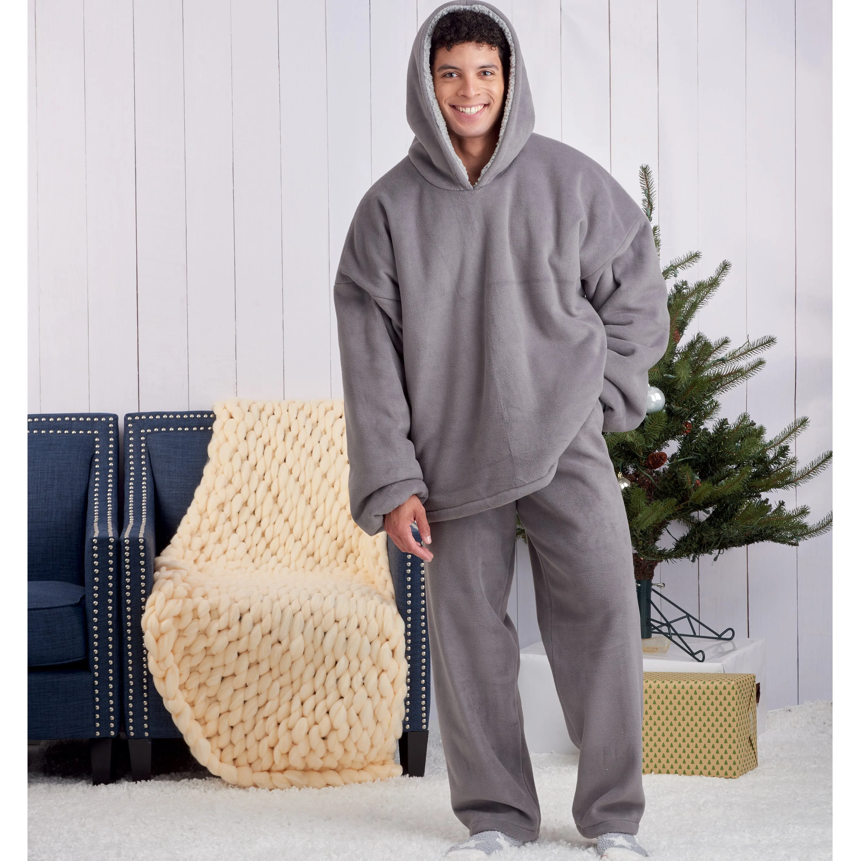 Simplicity Pattern 9456 Unisex Oversized Hoodies