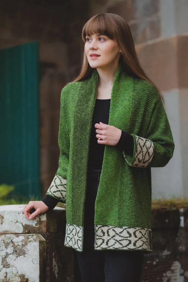 Skye Jacket in Clover Merino Wool