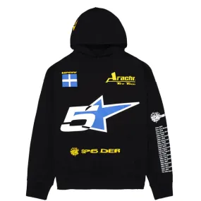 SP5DER PIT CREW OVERSIZED HOODIE