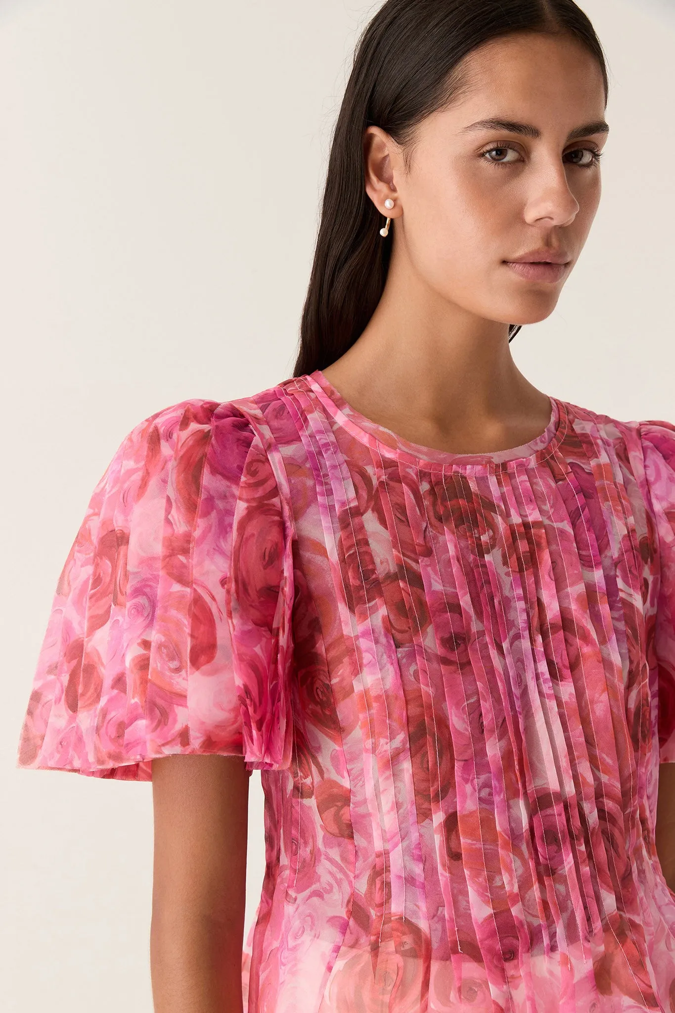 Stella Linear Ruffle Top