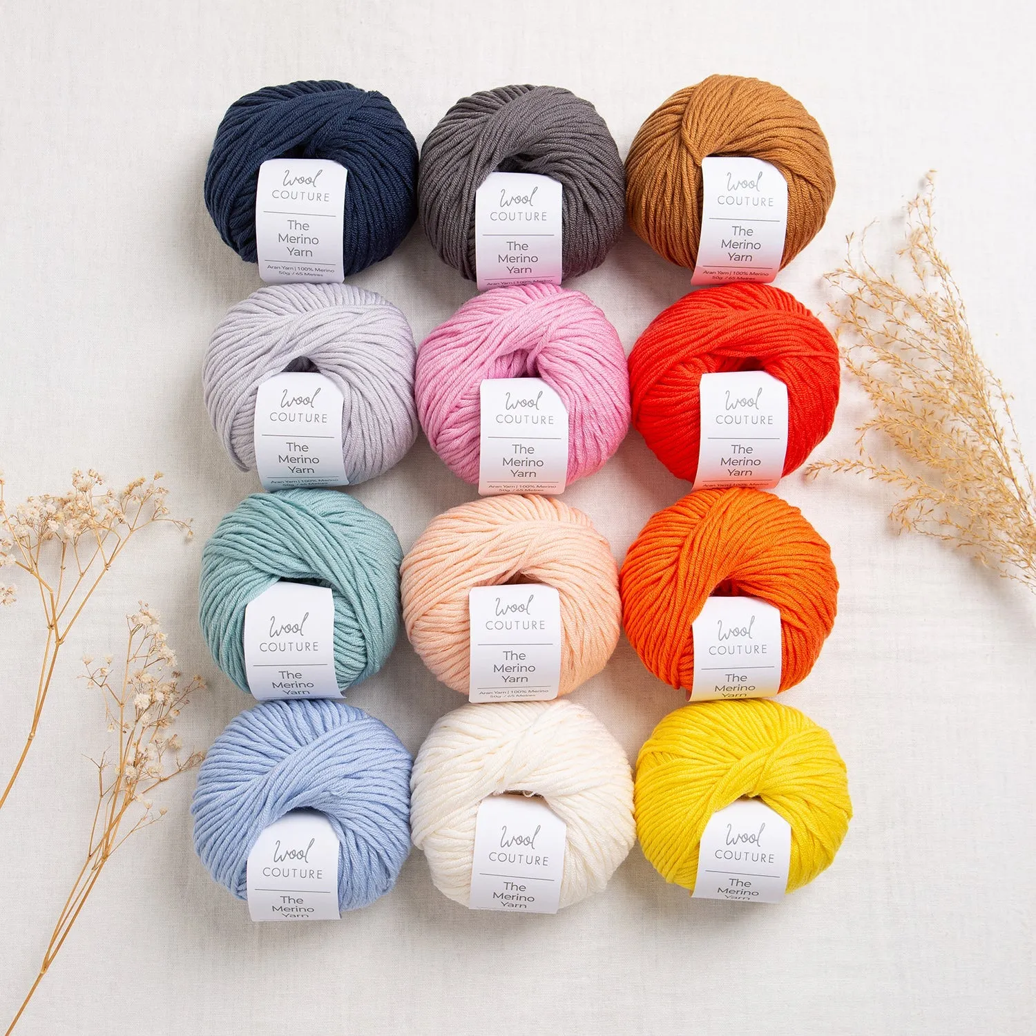 The Merino Yarn 50g Ball